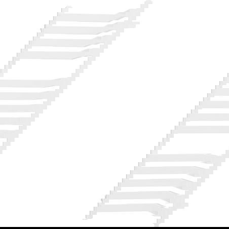 Mexen Loop rohový koupelnový radiátor 1000 x 375 mm, 572 W, bílý - W129-1000-350-00-20