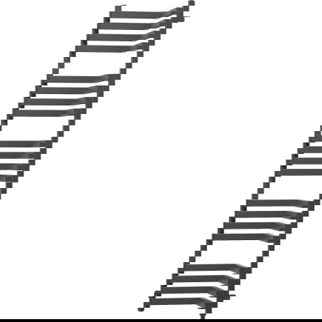 Mexen Loop koupelnový radiátor 1600 x 375 mm, 837 W, antracit - W129-1600-350-00-66