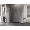 Mexen Lunar L sprchová zástěna Walk-in levá 100 x 200 cm, transparentní 8 mm, chrom - 830L-100-000-01-00-L