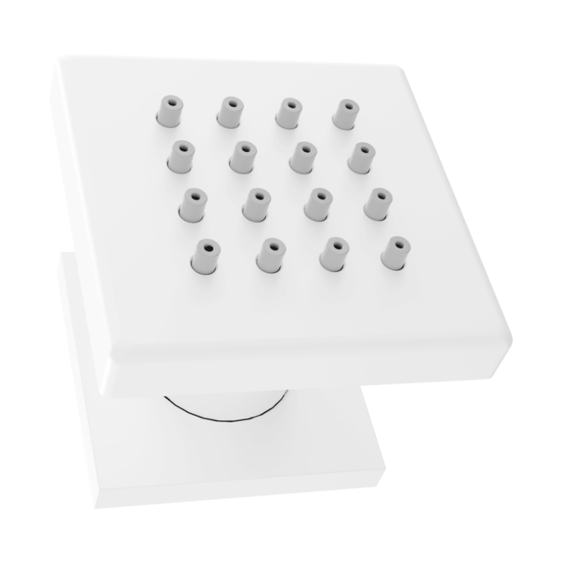 Mexen boční nástěnka, bílá - 79360-20