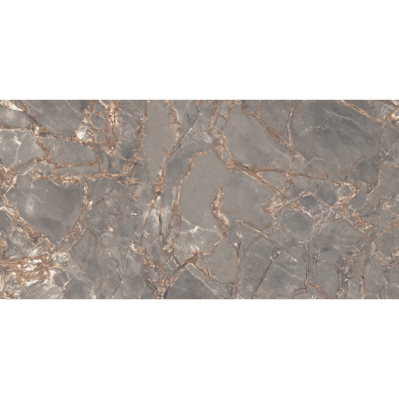 Mexen Rubble Šedý glazovaný rektifikovaný gres G1, dlaždice 120 x 60 cm, carving - TL401-120-060-02