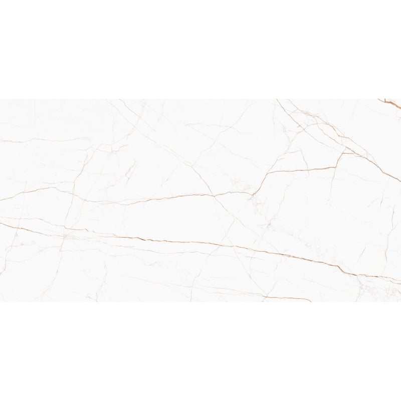 Mexen Dicta Bílý glazovaný gres rekt. G1, podlahovo-stěnová dlaždice 120 x 60 cm, carving - TL408-120-060-02