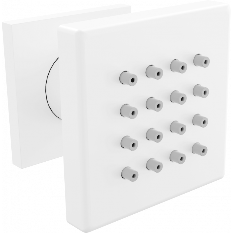 Mexen boční nástěnka, bílá - 79360-20