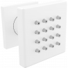 Mexen Cube nástěnná boční tryska, bílá - 79360-20
