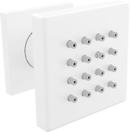 Mexen boční nástěnka, bílá - 79360-20