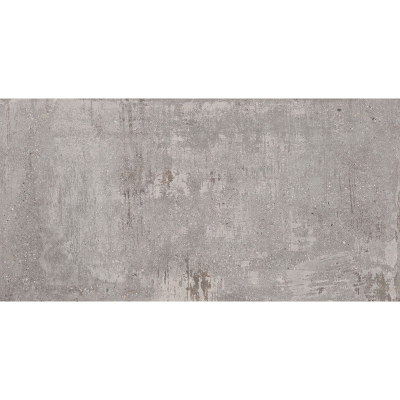 Mexen Cemento Grigio gres glazovaný rek. G1, podlahová-stěnová dlaždice 120 x 60 cm, carving - TL425-120-060-01