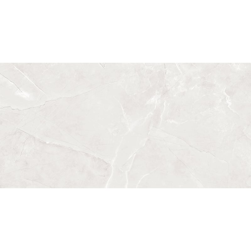 Mexen Boca Bianco gres glazovaný rekt. G1, dlaždice podlahová a stěnová 120 x 60 cm, lesk - TL102-120-060-00