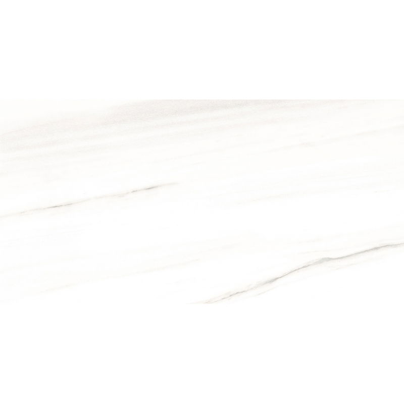Mexen Lasa Bílý, rektifikovaný glazovaný gres G1, obklad podlahově-stěnový 120 x 60 cm, lesk - TL103-120-060-00