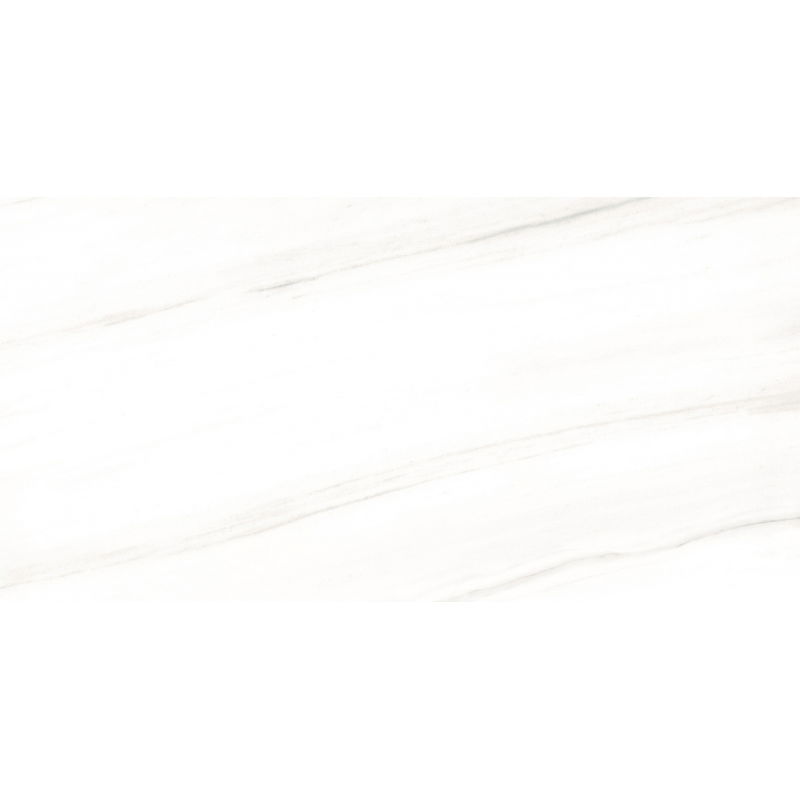 Mexen Lasa Bílý, rektifikovaný glazovaný gres G1, obklad podlahově-stěnový 120 x 60 cm, lesk - TL103-120-060-00