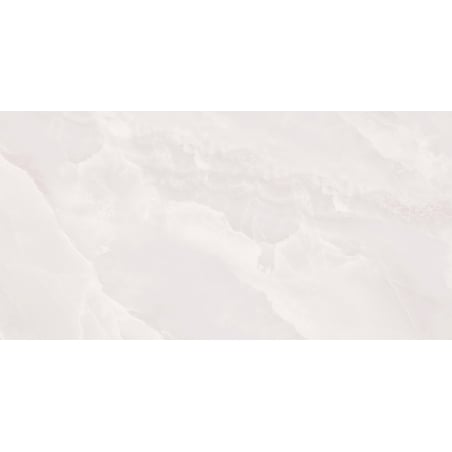 Mexen Polano Bílý glazovaný gres rek. G1, podlahová-stěnová dlaždice 120 x 60 cm, lesk - TL108-120-060-04