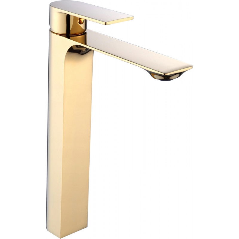 Mexen Alexa vysoká umyvadlová baterie, zlatá - 71210-50
