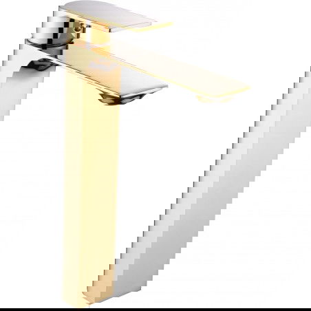 Mexen Alexa vysoká umyvadlová baterie, zlatá - 71210-50