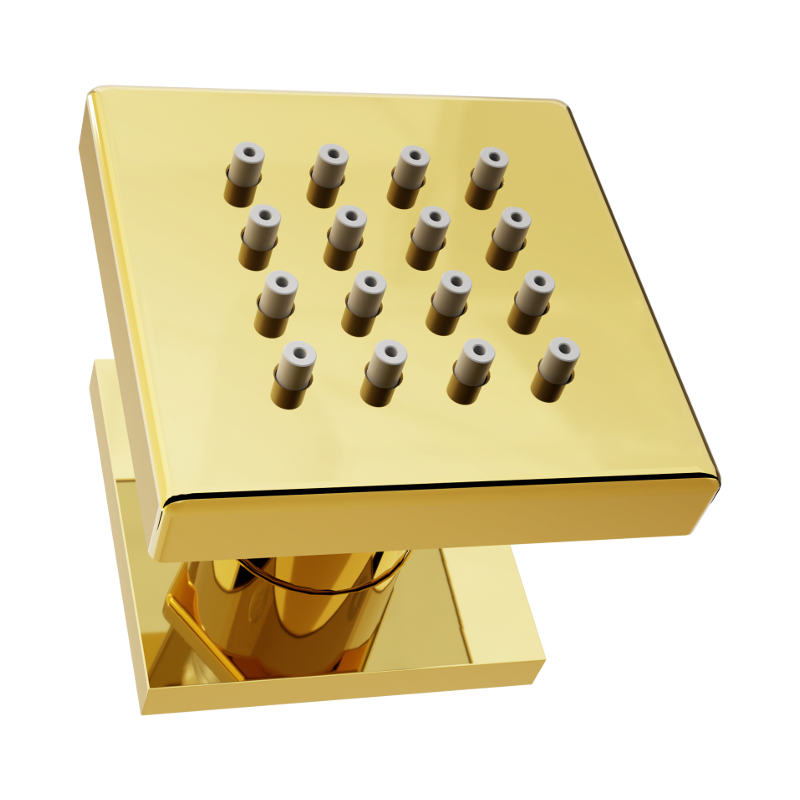 Mexen boční tryska na omítku, zlatá - 79360-50