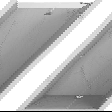 Mexen Lunar sprchové dveře pravé otevírací 130 cm, transparentní, chrom - 834-130-000-01-00-P