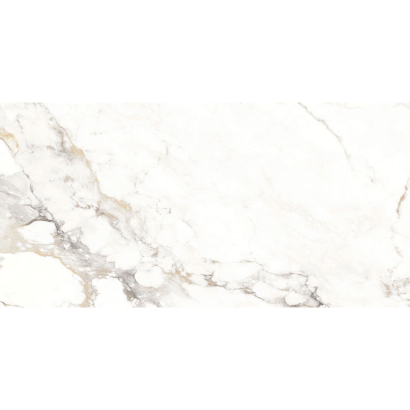 Mexen Scordia Šedá glazovaná rektifikovaná dlaždice G1, podlahová a nástěnná dlaždice 120 x 60 cm, lesk - TL125-120-060-00