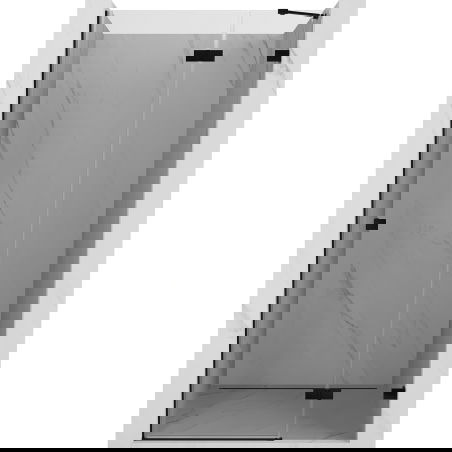 Mexen Lunar sprchové dveře výklopné pravé 105 cm, transparentní, černé - 834-105-000-70-00-P