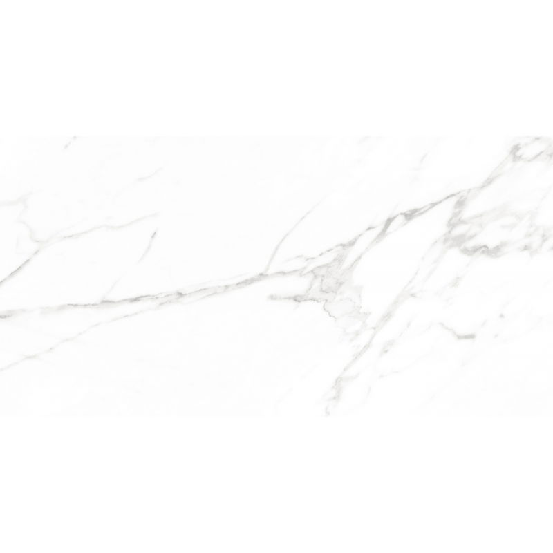 Mexen Agata Šedá leštěný rektifikovaný gres G1, podlahová a stěnová dlaždice 120 x 60 cm, lesk - TL144-120-060-01