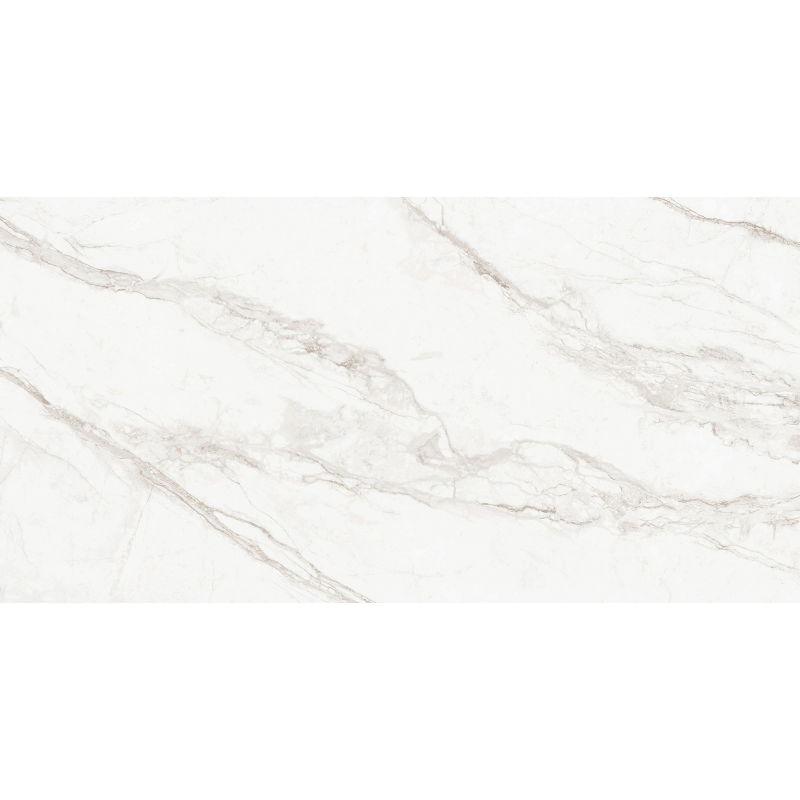 Mexen Rayas Silver leštěná glazovaná rektifikovaná dlaždice G1, podlahová a stěnná, 120 x 60 cm, lesk - TL147-120-060-01