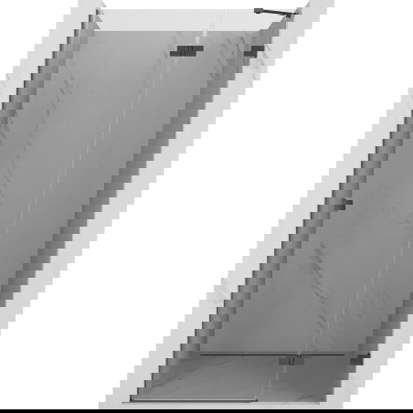 Mexen Lunar sprchové dveře otočné pravé 115 cm, transparentní, gun metal - 834-115-000-95-00-P