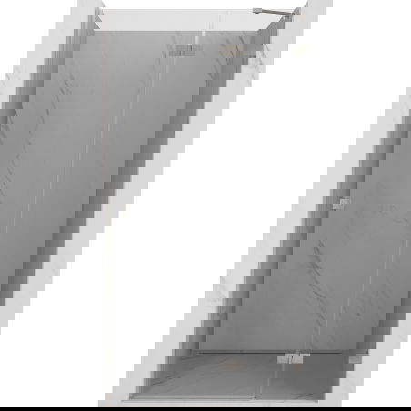 Mexen Lunar sprchové dveře otevíravé pravé 75 cm, transparentní, kartáčovaný nikl - 834-075-000-97-00-P