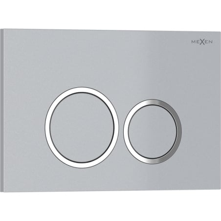 Mexen Tex 01 splachovací tlačítko, matný chrom - 6101-04