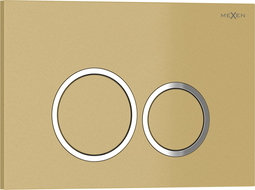 Mexen Tex 01 tlačítko splachování, zlaté - 6101-06