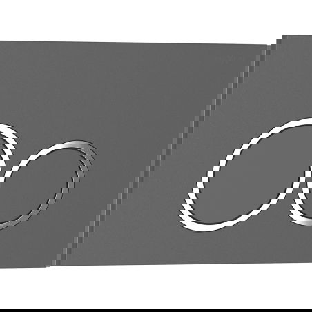 Mexen Tex 01 tlačítko splachování, šedé - 6101-05