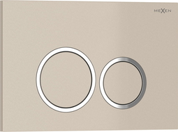 Mexen Tex 01 tlačítko splachovací, béžové - 6101-07