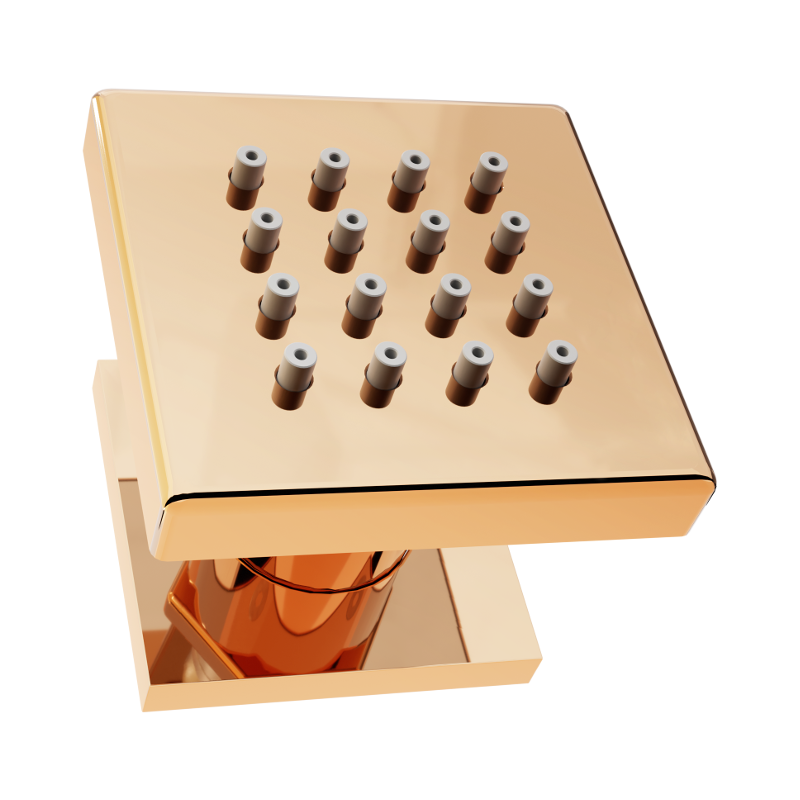 Mexen boční nástěnná tryska, růžové zlato - 79360-60