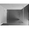 Mexen Kioto sprchová příčka Walk-in 80 x 200 cm, zrcadlo 8 mm, bílá - 800-080-101-20-50