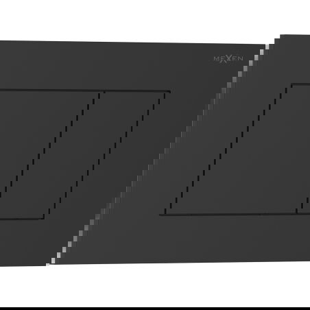 Mexen Tex 02 tlačítko splachovací, černý matný - 6102-02