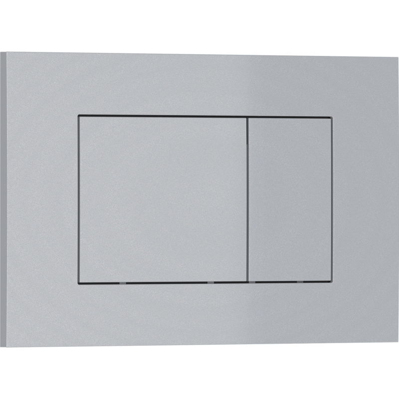 Mexen Tex 02 tlačítko splachovací, chrom matný - 6102-04