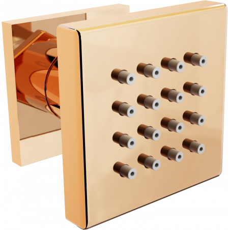 Mexen boční nástěnná tryska, růžové zlato - 79360-60