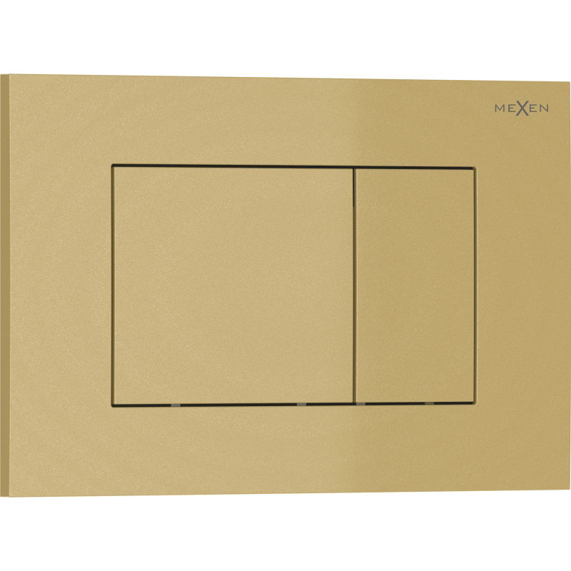 Mexen Tex 02 splachovací tlačítko, zlaté - 6102-06