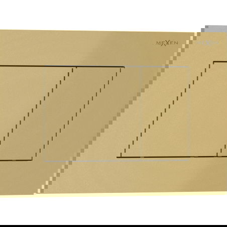 Mexen Tex 02 splachovací tlačítko, zlaté - 6102-06