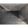 Mexen Lunar L sprchová stěna Walk-in pravá 110 x 200 cm, transparentní 8 mm, gun šedá kartáčovaná