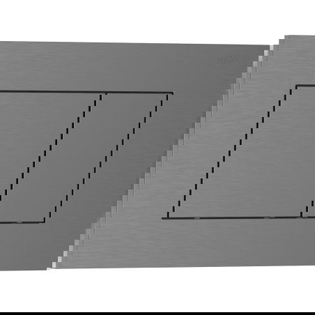 Mexen Tex 02 splachovací tlačítko, kartáčovaná gun gray - 6102-12