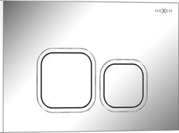 Mexen Tex 03 splachovací tlačítko, lesklý chrom - 6103-03