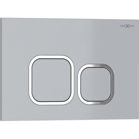 Mexen Tex 03 splachovací tlačítko, matný chrom - 6103-04