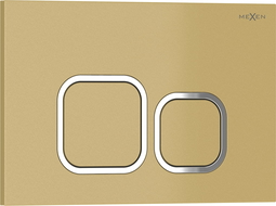 Mexen Tex 03 splachovací tlačítko, zlaté - 6103-06
