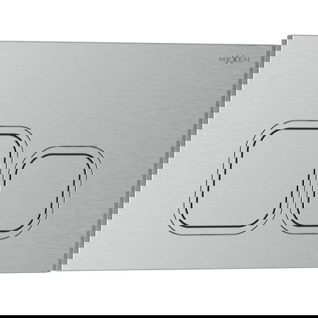 Mexen Tex 03 splachovací tlačítko, kartáčovaný nikl - 6103-10