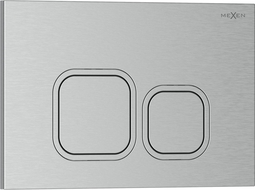 Mexen Tex 03 splachovací tlačítko, kartáčovaný nikl - 6103-10
