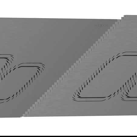 Mexen Tex 03 splachovací tlačítko, gun gray kartáčovaný - 6103-12