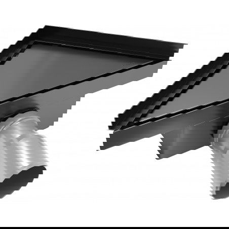 Mexen Flat-T M13 podlahová vpusť trojúhelníková 20 x 20 cm, černá - 1710320