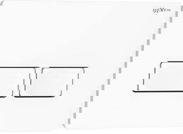Mexen Tex 04 splachovací tlačítko, bílý lesklý - 6104-01