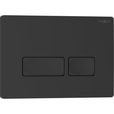 Mexen Tex 04 splachovací tlačítko, černý matný - 6104-02