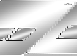 Mexen Tex 04 splachovací tlačítko, chrom lesklý - 6104-03