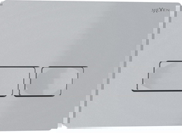 Mexen Tex 04 splachovací tlačítko, matný chrom - 6104-04