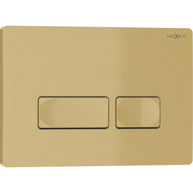 Mexen Tex 04 splachovací tlačítko, zlaté - 6104-06