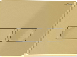 Mexen Tex 04 splachovací tlačítko, zlaté - 6104-06